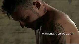Aiden Jason tied up and fucked by horny Adam - porn video