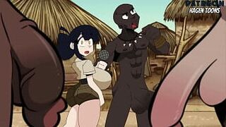 Audrey and the Big Dick Tribe - porn video
