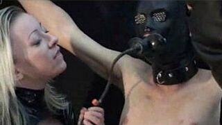 Mistress milking man - porn video