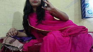 Desi Bhabhi got her pussy hair removed from salon bhaiya saheb hindi audio - porn video