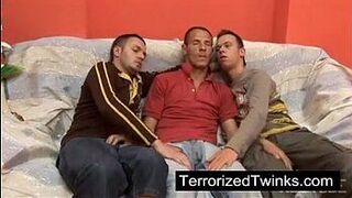 Young boy monsterfucked hard - porn video