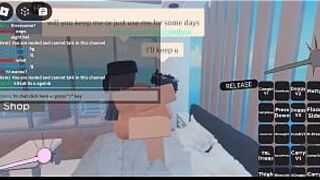 Filling this bitch up on roblox - porn video