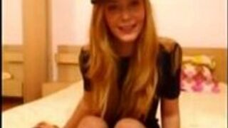 Sexy Teen Slut Playing on Cam - porn video