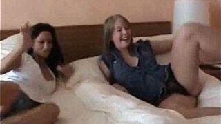 Hot Amateur Threesome Fuck - porn video