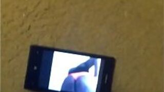 Jerking off to Juicyasslut - porn video
