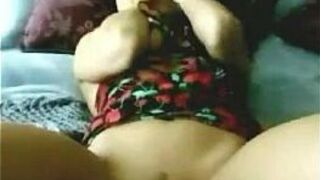 Candice Michelle WWE touching herself - porn video